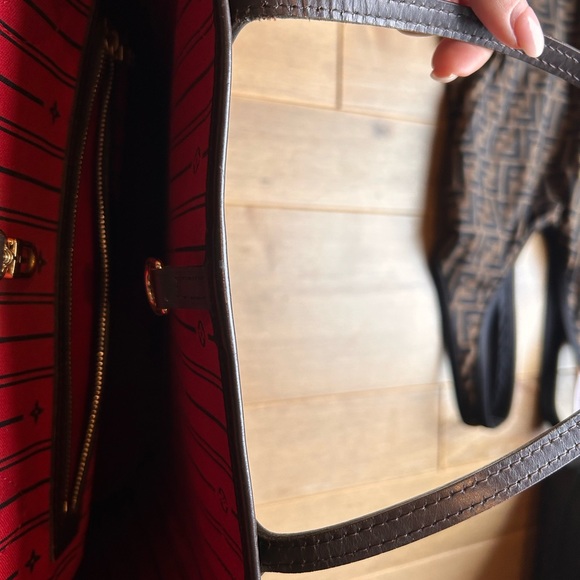 SOLD Authentic Louis Vuitton Neverfull MM DE - Picture 14 of 17